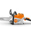 Vista dettagliata della motosega STIHL MSA 160 C-B da vicino