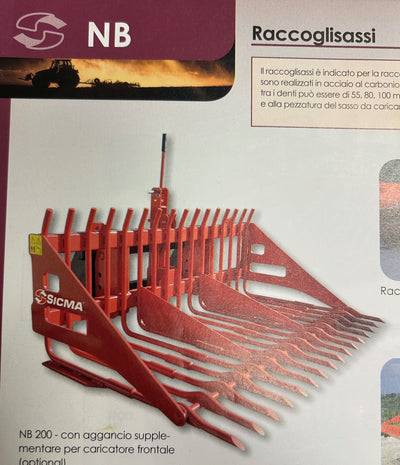 Raccoglisassi - NB 160