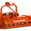 Vista posteriore del trinciatutto Sicma TB 125 che evidenzia la robustezza della struttura e la presenza dei mazze per la trinciatura.