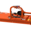 Vista frontale della trinciatrice Sicma TMX 185 spostabile, struttura robusta e dettagli dei martelli o coltelli visibili.
