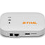 STIHL Connected Box vista laterale con connessioni