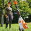 Dettaglio del motore del potatore a batteria STIHL HTA 135