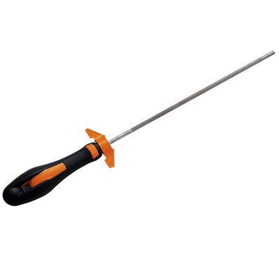 Dettaglio impugnatura morbida del manico per lime Stihl FH 1