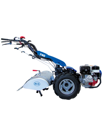 Motocoltivatore BCS PowerSafe 740 con ruote e attrezzo anteriore